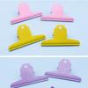 Clip de Montaña de Pintura Horneada a Color Clip Metálico para Boletos Clip de Cola Larga Clip para Papel de Prueba Clip para Tablero de Dibujo Clip para Cuenta a Mano Factura Oficina Almacenamiento