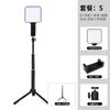 W64Rgb Luz de Relleno para Cámara SLR Videoconferencia Mini Bolsillo de Solapa Pantalones Luz Celebridad de Internet Douyin Transmisión en Vivo de Comida Luz de Belleza