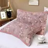 Toalla de almohada de algodón de gasa gruesa de ocho capas 52 cm * 78 cm suave toalla de almohada para pareja de caramelo toalla de almohada de dibujos animados cama