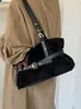 Yuezhi 2026 outono inicial nova moda bolsa de ombro retrô, estilo garota popular versátil para o dia a dia bolsa de ombro tote