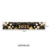 2025 Transfronterizo Nuevo Carnaval Patio Nochevieja Diseño Bandera Colgante Fiesta Bandera Exterior Decoración Fiesta Feliz Año Nuevo