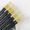 Palillos Personalizados Suministro Directo para el Hogar Resistentes a la Humedad Aleación Ámbar Negro Palillos Antideslizantes Hotel Restaurante Palillos Esterilizados