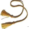 Fita de Tecido Vinho, Fita de Seda, Corda Vinho, Pano Vinho para Selar Potes, Tecido Grosso com Borda em Zigue-Zague, Pano Vermelho, Corda Amarela, Pano de Vedação Vermelho, Corda com Borla
