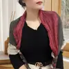 [Versión Extendida] trenzas tejidas a mano primavera y verano protección solar bolsa plegable bufanda bufanda chal para mujer bufanda otoño e invierno