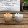 Tazón pequeño de huevo lindo Amazon ins mismo cuenco de postre de pastel de pudín de cerámica soporte para huevos al por mayor
