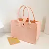 Bolsa de Fieltro de Color Sólido Directo de Fábrica Bolsa de Regalo Gran Capacidad Bolsa de Regalo Se Puede Imprimir LOGOTIPO En Stock
