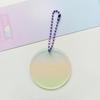 Placa Coo de Gradiente Sniffing Alta Transparencia Amor ins Hermosa Tarjeta Coo Acrílico Disco Pequeño Decorativo Llavero Colgante DIY