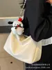 Bolso de mujer 2024, nuevo bolso de mano de moda para ir al trabajo, versátil, informal, de gran capacidad, bolso bandolera con cadena