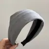 Diadema de Punto Suave de Terciopelo para Otoño e Invierno con Ala Ancha para Mujeres con Volumen Craneal Alto, Diseño de Nicho, Diadema con Tacto de Alta Gama, Accesorio para el Cabello