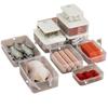 Caja de almacenamiento para congelación, refrigerador, subembalaje especial, caja de conservación de alimentos frescos, sellada, antibacteriana, transparente, resistente a altas temperaturas, caja pequeña
