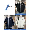 Chamarra de béisbol estilo americano para hombre, nuevo modelo otoño e invierno 2026, chamarra bordada con letras, abrigo casual holgado para adolescentes
