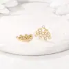 Venta al por mayor de fábrica productos semiacabados estilo retro accesorios para joyería material colgante de metal collar pulsera pendientes colgante DIY