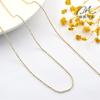 Corrente de Bolinhas de Ouro 14K, Corrente de Bolinhas, Pulseira Colar Borla Acessórios de Corrente Brilhante, Materiais Acessórios de Joalheria DIY Feitos à Mão