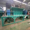Triturador Industrial de Resíduos Sólidos, Trituração Pesada de Ferro, Aço e Alumínio, Equipamento Triturador de Silicone para Resíduos Têxteis
