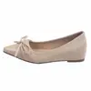 Primavera Verano Lazo Elevador Oculto Punta Aguda Nuevo Mary Jane Zapatos de Salón Mujer Francés Gentil Zapatos de Noche Commute 2026