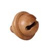 Colgante de campana de ébano, boj, pequeño colgante de semilla viva, madera de durazno, cabeza de tigre, pulsera de campana, pulsera, accesorios de cuentas sueltas para bricolaje