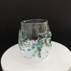 Vaso de vidrio con forma de animal marino transfronterizo: medusa, tiburón, ballena, tortuga marina, pulpo, vaso de agua creativo, vaso de whisky