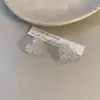 Brincos de Corrente para Clavícula com Pingente de Coração de Pérolas de Entrada de Luxo de Nicho Brincos Corrente de Colar Nova para Mulheres Design de Nicho de Entrada de Luxo