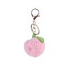 Llavero Colgante de Muñeco de Peluche Muñeco de Fruta y Verdura Muñeco de Ganchillo de Lana Colgante para Bolso Tejido a Mano Joyería de Punto