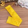 Rollos de Caligrafía y Pintura, Certificados de Boda, Banderas, Calendarios, Bolsas con Cordón para Guardar Regalos, Satén Brocado