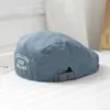 Boina de Letra Reversível para Crianças Meninas, Chapéu de Saída Outono/Inverno para Meninos, Boina Retrô de Pintor para Crianças