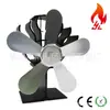 2021 Ventilador de Lareira a Lenha com 5 Lâminas para Circulação de Calor Fabricante Atacado E-commerce Transfronteiriço Ventilador de Lareira Movido a Calor