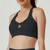 Conjunto de Dos Piezas para Mujer para Fitness y Yoga, Sujetador Deportivo Europeo y Americano Transfronterizo que Muestra el Ombligo Sin Marcas Vergonzosas, Pantalones de Cintura Alta que Levantan los Glúteos
