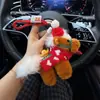 2026 Lindo Mascota del Año del Caballo Yuanbao Juguete de Peluche Caballo Pequeño Llavero de Coche Colgante de Bolsa Muñeca