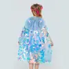 Capa Popular Transfronteriza de Lentejuelas de Sirena para Niños Disfraz de Carnaval Mascarada Chal de Rendimiento
