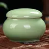 Caixa de Batom de Cerâmica Tradicional DIY Bálsamo Labial Frasco de Rouge Estilo Antigo Materiais para Fazer Frasco Dosador Pequeno