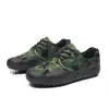 Sapatos de libertação masculinos no atacado, sapatos de segurança em lona para trabalho resistentes ao desgaste, tênis de treino antiderrapantes, tênis de treino militar camuflados