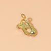 Venta caliente material de cobre clip triangular diy hecho a mano accesorios de joyería personalizados clip para la oreja sin agujero en la oreja fabricantes de accesorios de cobre al por mayor