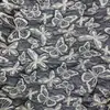 Tecido Jacquard Popular Novo Estilo Chinês Nacional Estilo Primavera e Outono Textura de Borboleta Flor Embossado Dupla Camada Dupla Face em Estoque para Vestuário