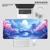 Alfombrilla de Ratón Popular Bidimensional para E-Sports Transfronteriza Engrosada Antideslizante Estilo Simple con Colores Claros Venta Caliente