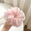Elástico para coleta baja con lazo elegante, accesorio para el cabello para atar y peinar el cabello, diadema con estampado de leopardo, nuevo estilo 2026, cuerda para el cabello de estilo casual