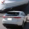 Adecuado para Toyota 21 Harrier Parachoques Trasero Modificado Tiras Decorativas Brillantes Galvanizadas Accesorios Especiales Venza
