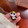 Lindo Broche de Panda Animal de Dibujos Animados Panda Gigante Divertido Insignia de Metal Pin para Ropa de Bebé de Estudiante Hombre y Mujer