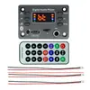 Placa amplificadora Bluetooth inalámbrica de 2x25W con reproductor y función de micrófono, accesorios de audio, placa amplificadora con decodificación MP3