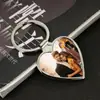 Ventas Transfronterizas de Colgantes para Coche, Piezas en Blanco, Impresión UV Personalizable, Estampado en Caliente, Llaveros de Metal, Colgantes para Bolsos, Regalos