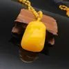 Nueva joyería de estilo étnico con cuentas de imitación de cera de abeja, cadena larga para suéter, accesorios vintage, adornos, collar de puesto para mujer, punto escénico