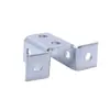 Base Sem Solda Acessórios de Suporte Sísmico Galvanizado Base Duplo Furo Base Sem Solda para Conexão Sísmica Base Aberta em Estoque