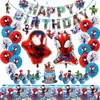 Set de Decoración para Fiesta de Cumpleaños Feliz con Temática de Fresa Banner de Cumpleaños Topper para Pastel Suministros en Espiral Lazo
