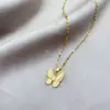 Collar con Colgante de Mariposa Ojo de Gato para Mujer Famoso en Internet Estilo Frío ins Sentido de Diseño Nicho Cadena para Clavícula de Lujo Ligero Elegante