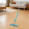 Comercio Exterior Mopa Plana Lavable a Mano de 35 cm para Oficina Baldosa Piso de Madera Trapeador Húmedo y Seco Mopa Perezosa