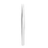 Pinza de pluma dorada Keqi pinza de delfín pinzas finas de acero inoxidable pinzas curvas rectas rizador de pestañas postizas herramienta de pinza manual para manicura
