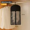 Funda Antipolvo para Peluca Transfronteriza Bolsa de Almacenamiento No Tejida Ventana Transparente Peva Bolsa de Almacenamiento con Colgador Bolsa Colgante para Peluca