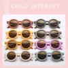 Nuevas gafas de sol de moda para niños, retro, personalidad, modernas, geniales, protección solar, protección UV, gafas de sol para bebé