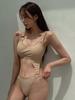 2024 nuevo traje de baño de una pieza triangular para mujer, adelgazante, sexy, para playa, resort, aguas termales [una generación de cabello]]
