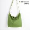 Bolsa de Lona Cruzada con Patrón Personalizado, Bolso Tote de Hombro, Bolsa para Libros de Estudiante de Gran Capacidad, Bolsa de Lona con Logo Impreso