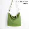 Bolso Cruzado de Gran Capacidad Bolso de Lona Personalizado para Estudiantes para Salir Bolso Grande de Lona Bolso de Hombro Personalizado Logo Personalizado